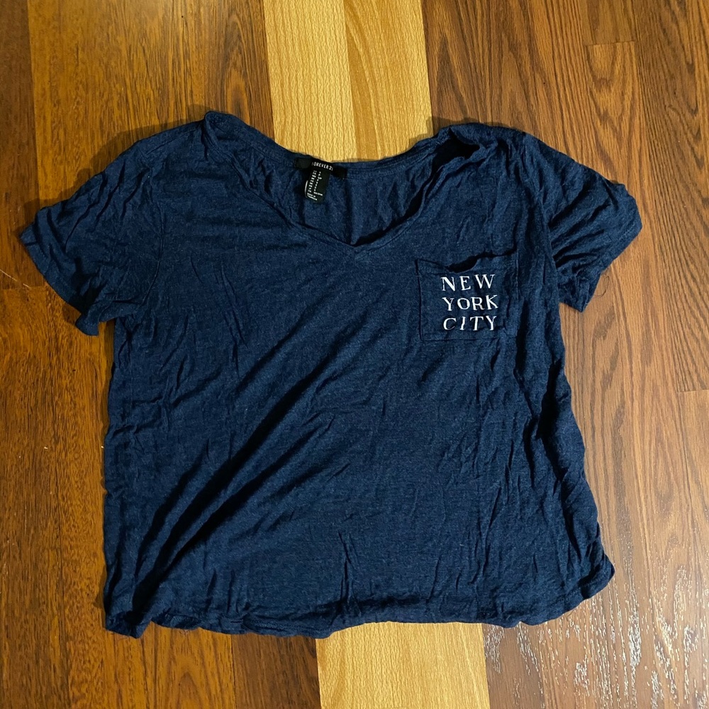 Cute NYC pocket t shirt!